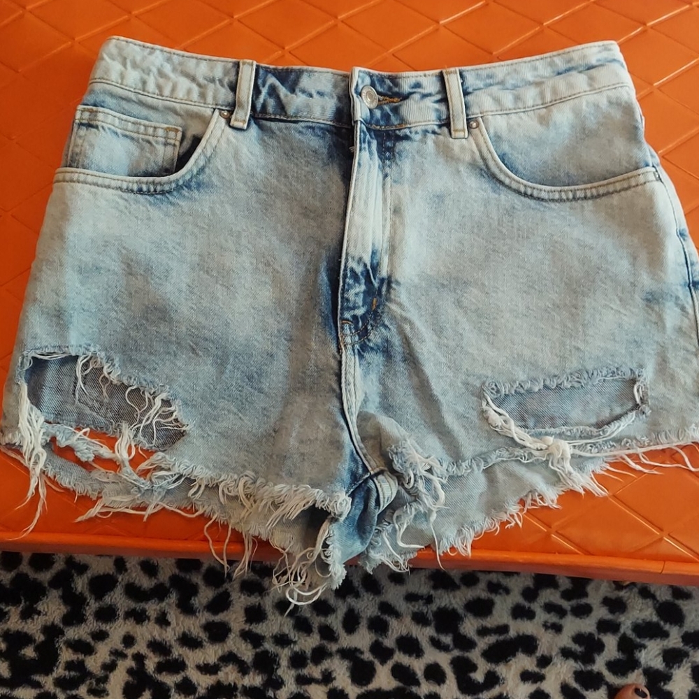 High waisted shorts